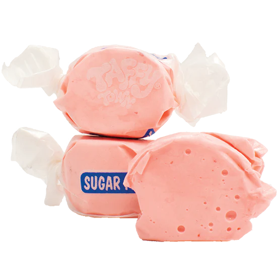 Sugar-Free Strawberry Taffy